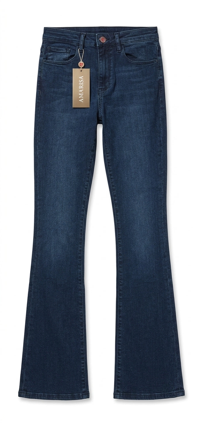 Dark blue bootcut denim TALL